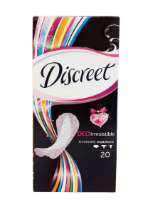Discreet ежедневные гигиенические прокладки Deo Irresistible Multiform Single 20шт