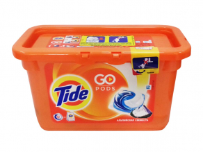 Tide капсулы для стирки 15шт x 25.2g Альпийская свежесть