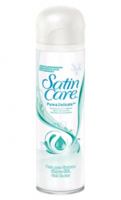 Gillette Satine Care гель для бритья женский 200 мл Pure Delicate