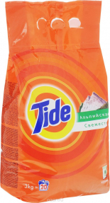 Tide стиральный порошок автомат 3кг Альпийская свежесть