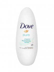 Dove шариковый дезодорант женский 50мл Pure