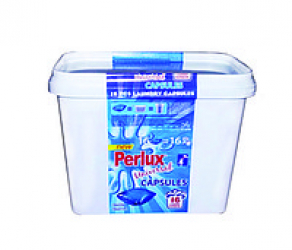 Perlux капсулы для стирки 16штх22г Универсальные