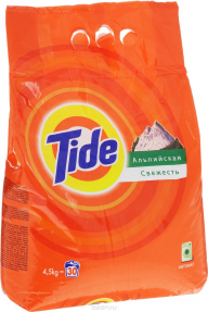 Tide стиральный порошок 4,5 кг Альпийская свежесть