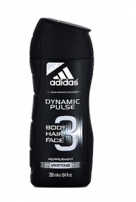 Adidas гель для душа 250мл Men 3 в 1 Dynamic pulse