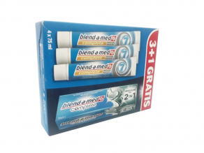Blend-a-med Complete 7 зубная паста набор: 3штх75мл + 1 в подарок