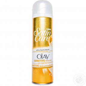 Gillette Satine Care Olay гель для бритья женский 200 мл Sensitive