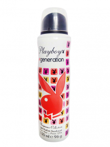 PLAYBOY дезодорант спрей 150 мл GENERATION FW