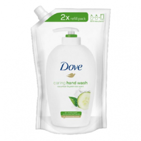 Dove жидкое мыло 500 мл GO FRESH CUCUMBER/GREEN TEA запаска