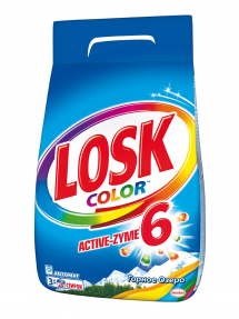 Losk стиральный порошок авт. 3кг Горное Озеро