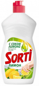 Sorti жидкость для мытья посуды 500мл Лимон
