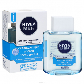 Nivea лосьон после бритья 100мл. Чувст.кожа Охлаждающий