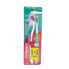 Colgate зубная щетка Массажер 1+1 в подарок