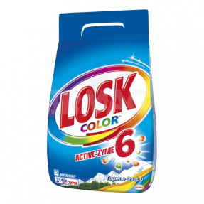 Losk стиральный порошок авт. 3кг Колор Горное озеро