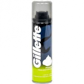 Gillette пена для бритья Lemon Lime 200мл с Лимоном и лаймом