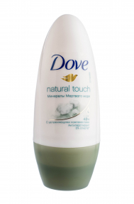 Dove шариковый дезодорант женск. 50мл Natural Touch (Натуральное прикосновение)
