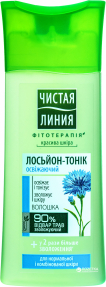 Чистая Линия лосьон-тоник норм/комбинированная кожа 100мл Целебные травы Василек