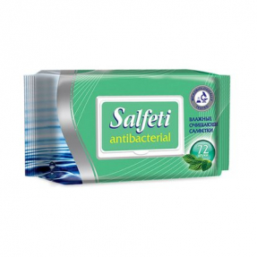 Salfeti салфетки влажные 72 шт Антибактериальные