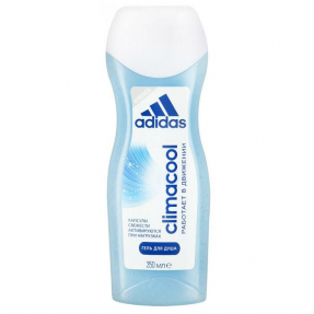 Adidas гель для душа 250 мл для женщин Сlimacool
