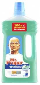 Mr Proper средство для мытья полов и стен 1л Горный ручей