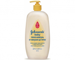 Johnson's Baby шампунь-пенка детская 500мл