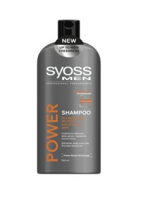 SYOSS шампунь 500мл Men Power  Strength для нормальных волос