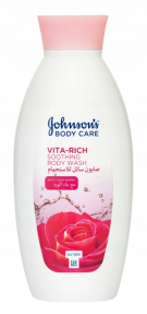 Johnsons гель для душа 400мл Роза