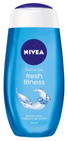 Nivea гель для душа 250мл Fresh Fitness