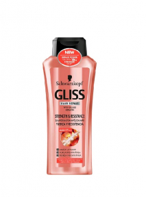Gliss шампунь 400мл Strength  Resistance (Сила и Стойкость)