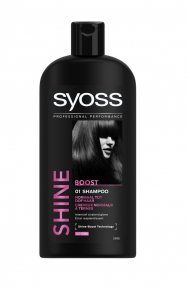 Syoss шампунь 500мл Shine boost для ломких и тусклых волос