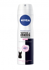 Nivea дезодорант-антиперспирант Невидимая защита для Ч/Б 150мл Clear