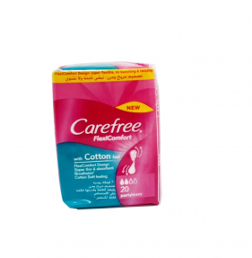 Carefree FlexiComfort ежедневные прокладки 20шт Нежность хлопка
