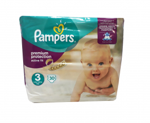 Pampers Premium подгузники Midi №3 5-9кг 30шт