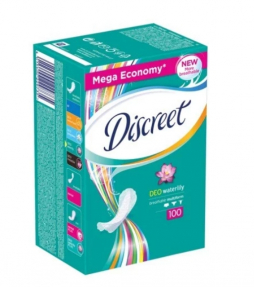 Discreet ежедневные прокладки 100шт Multiform Waterlily