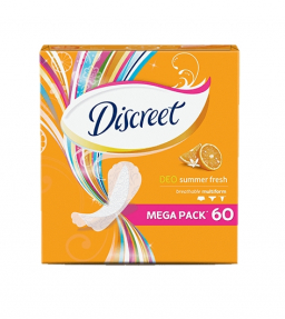 Discreet ежедневные прокладки 60шт Multiform Summer fresh