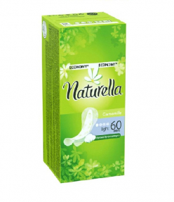 Naturella ежедневные прокладки 60шт Light Ромашка