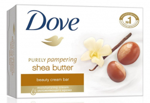 Dove крем-мыло 100г Ваниль и Масло Ши