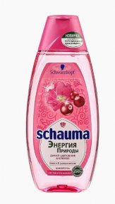 Schauma шампунь 400мл Дикий Шиповник Клюква