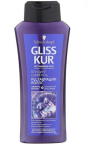 Gliss Kur шампунь 400мл Реновация волос