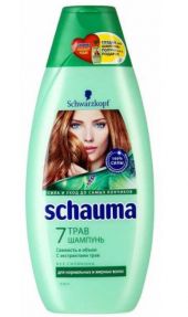 Schauma шампунь 380мл 7 Трав