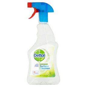 Dettol антибактериальный чистящий спрэй 500мл Лайм и Ментол