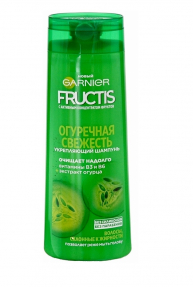 Fructis шампунь 400мл Огуречная Свежесть