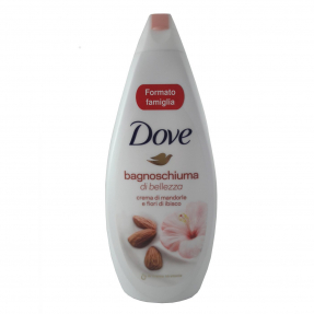 Dove гель-пена для душа 700мл Миндальный крем и Цветок гибискуса