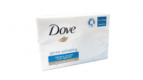 Dove крем-мыло 2шт.x100г Нежное Отшелушивание