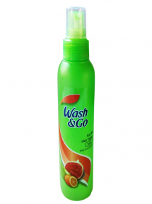 Wash  Go спрей для укладки волос 150 мл для всех типов волос Экстракты фруктов