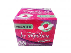 Be Impulsive ежедневные прокладки 20шт 2 капли тверд. упак.