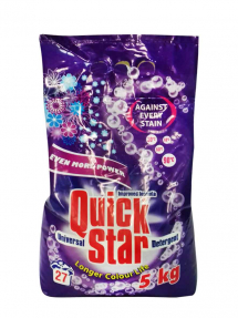 Quick Star стиральный порошок 5кг Универсальный