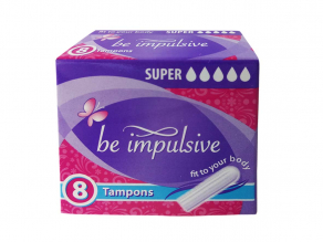 Be Impulsive тампоны 8шт SUPER 5 кап.
