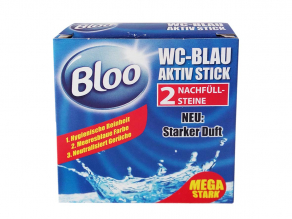 Bloo туалетный освежитель синий 2х40г
