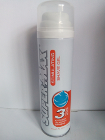 SuperMax гель для бритья 200ml Stimulating