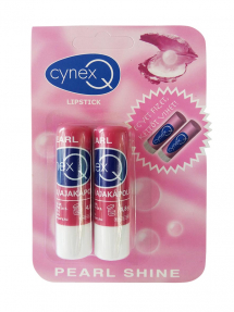 Cynex бальзам для губ Блеск жемчуга 2 шт